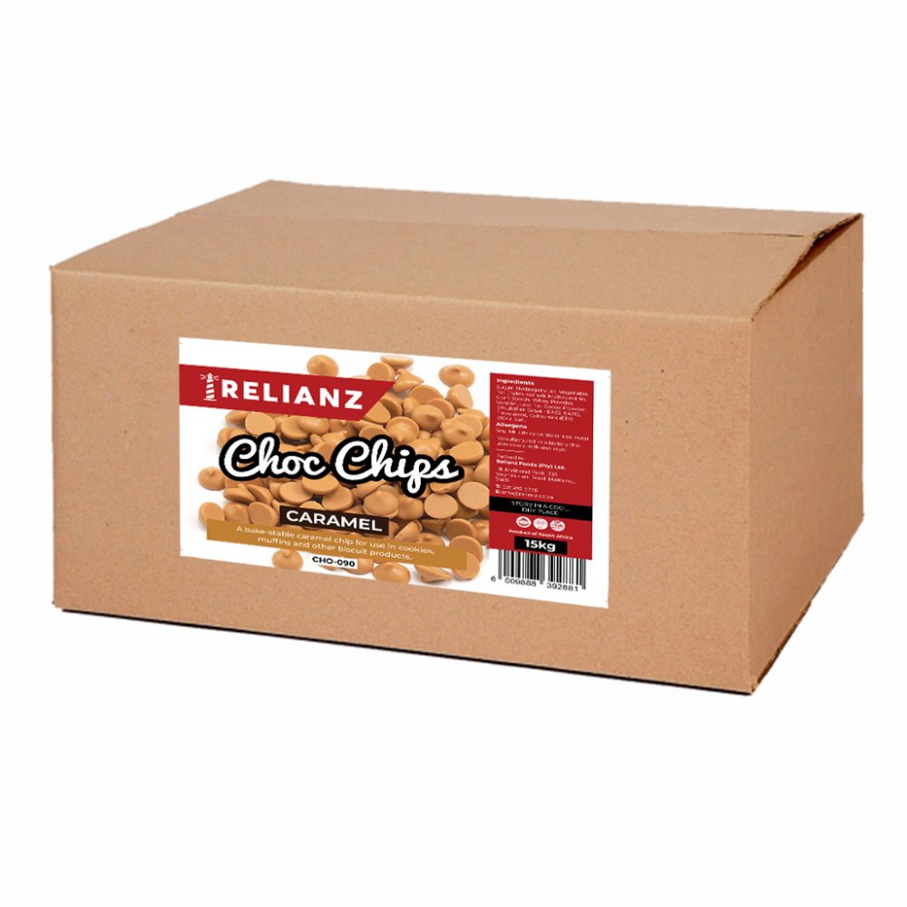 Choc Chips Caramel Relianz 15kg