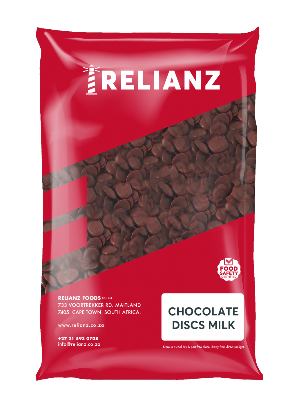 Choc Discs Milk Coating 5kg