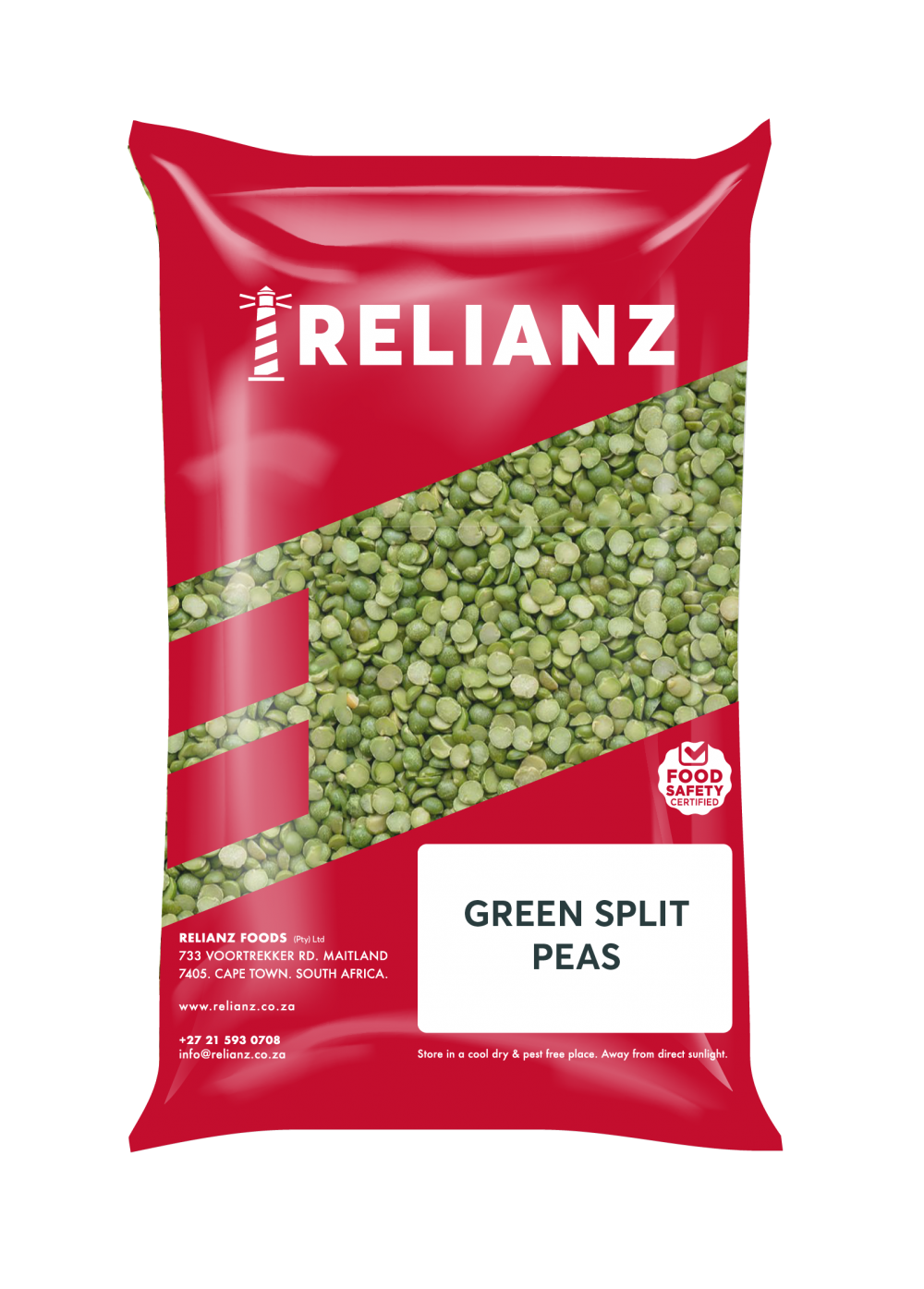 Split Peas — Pulses & Legumes — RELIANZ