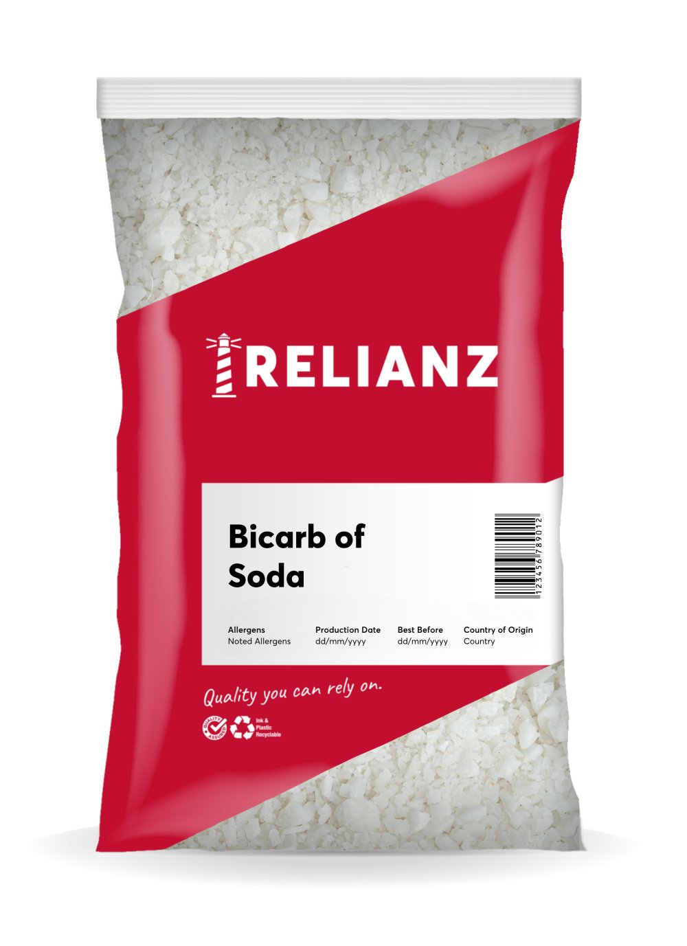 Bicarb — Raising Agents; Improvers & Yeast — RELIANZ