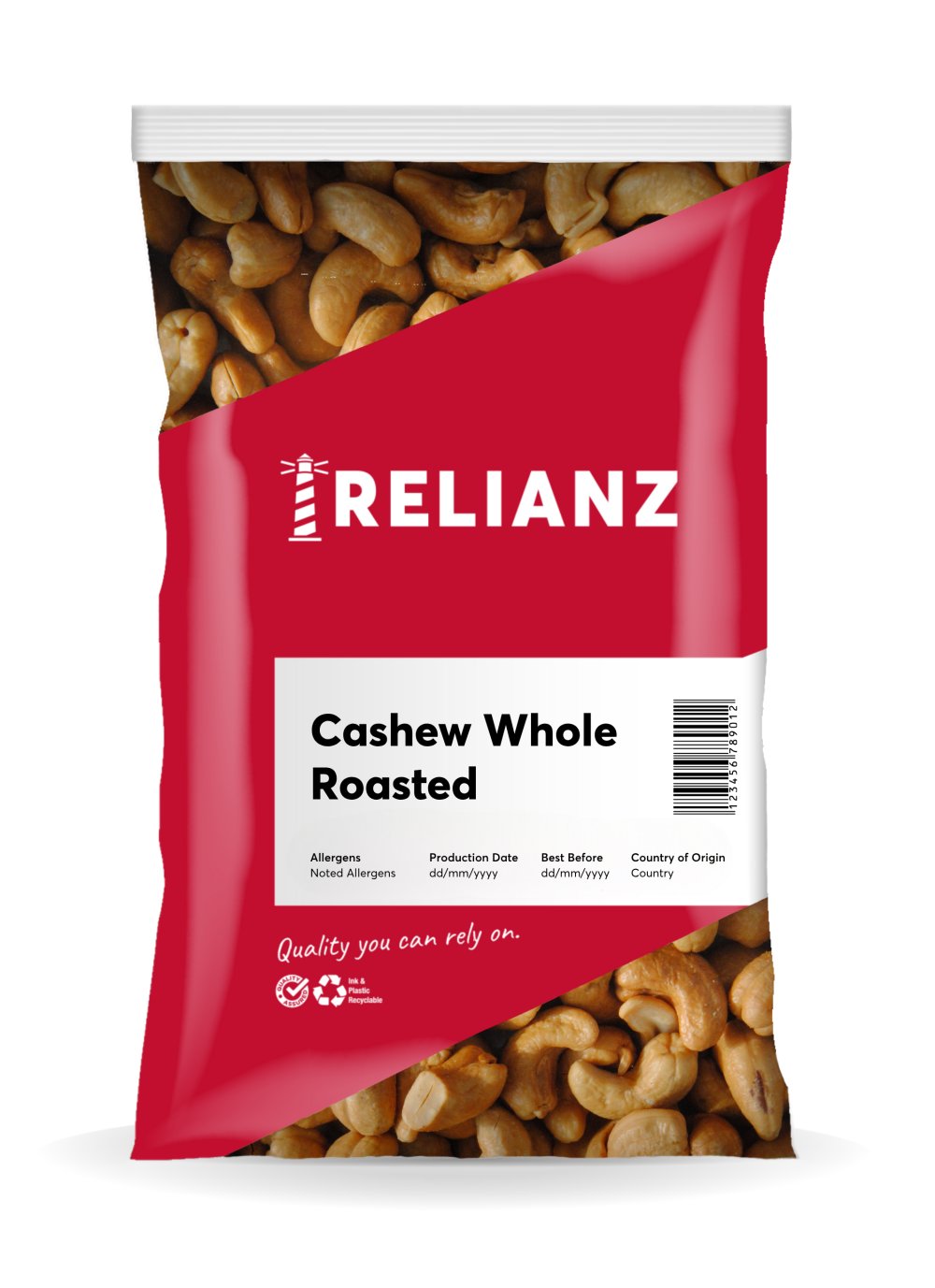 Cashew Whole Roasted 1kg
