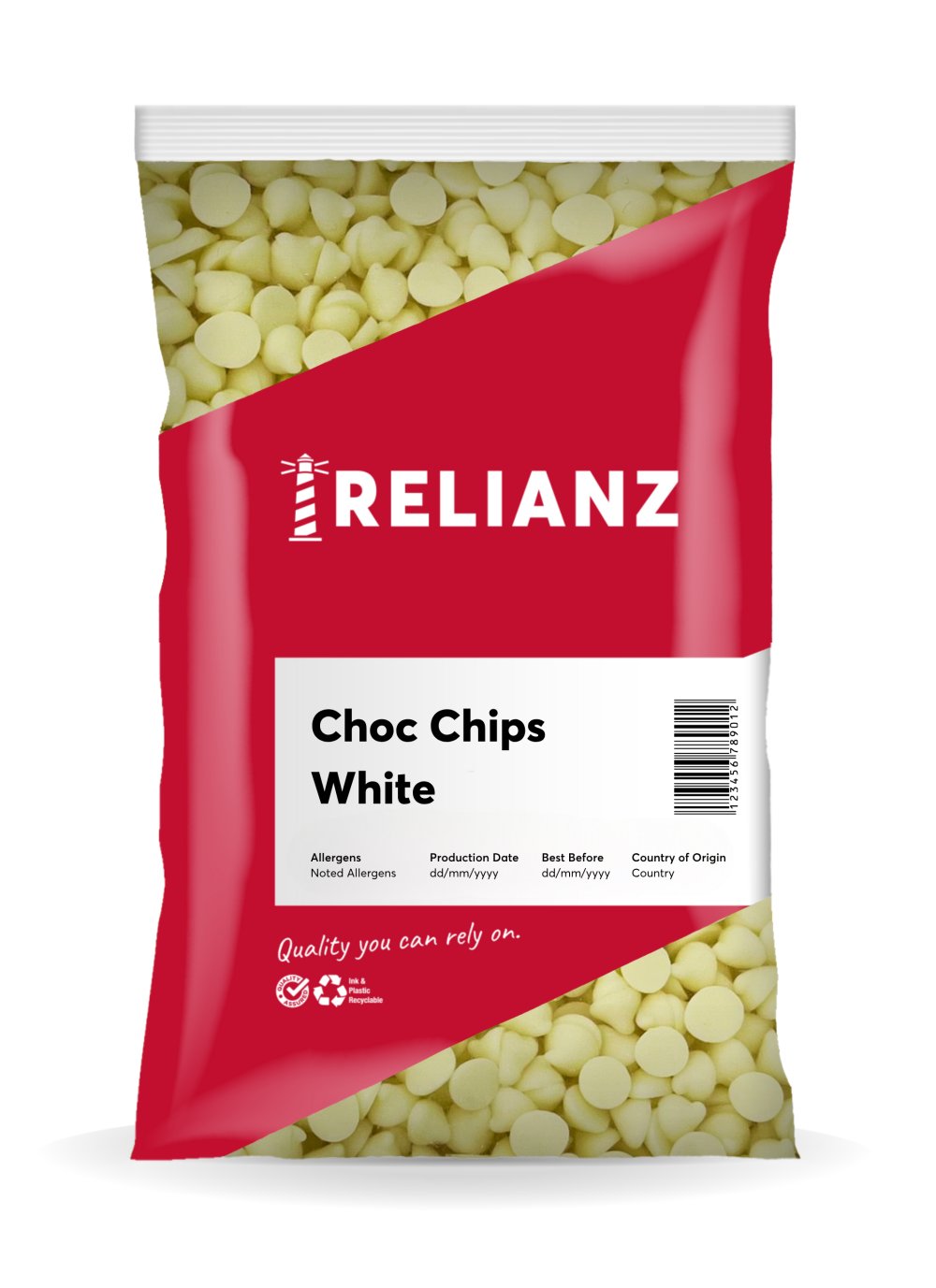 Choc Chips White