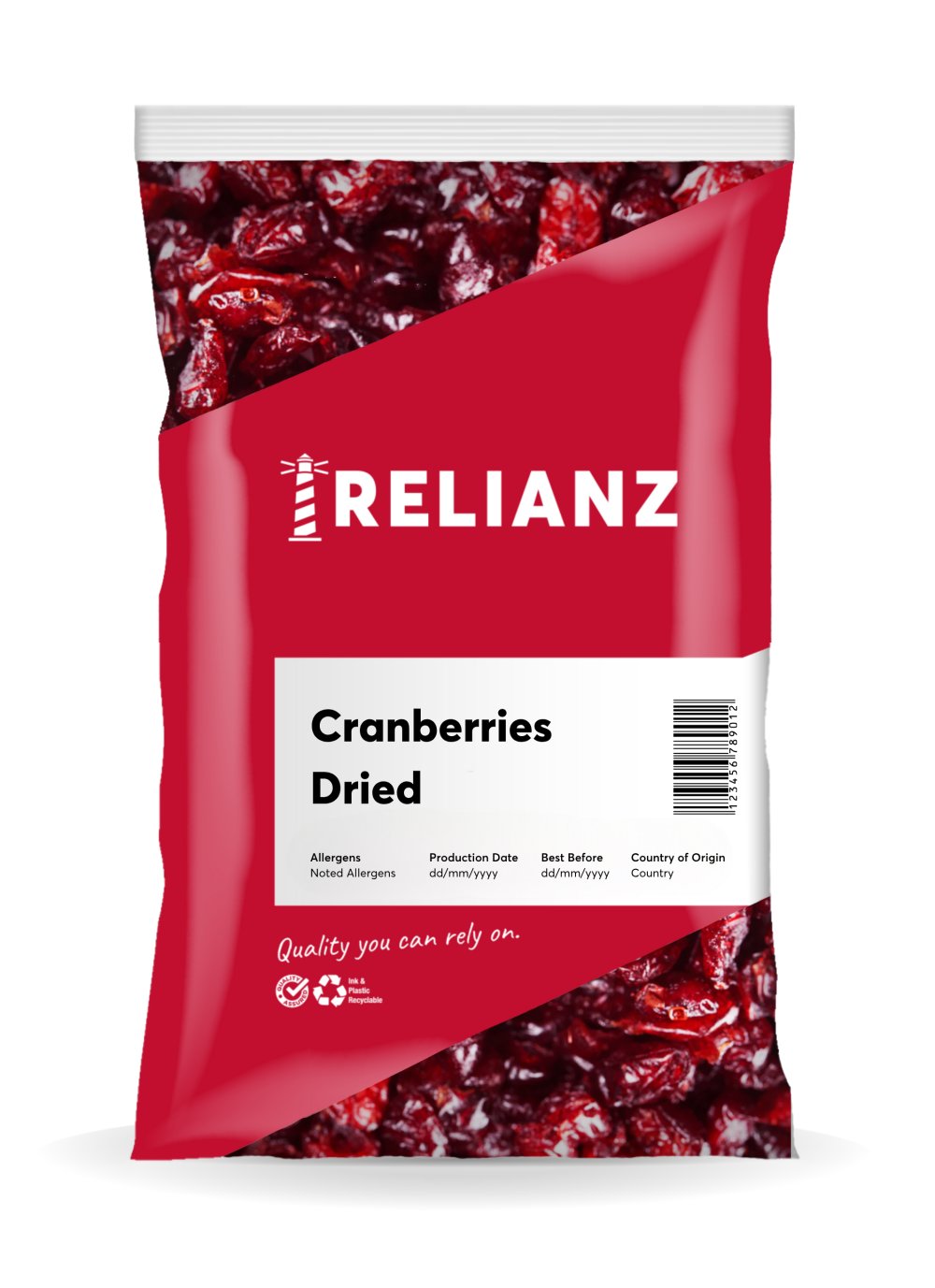 Cranberries — Dried Fruits — RELIANZ