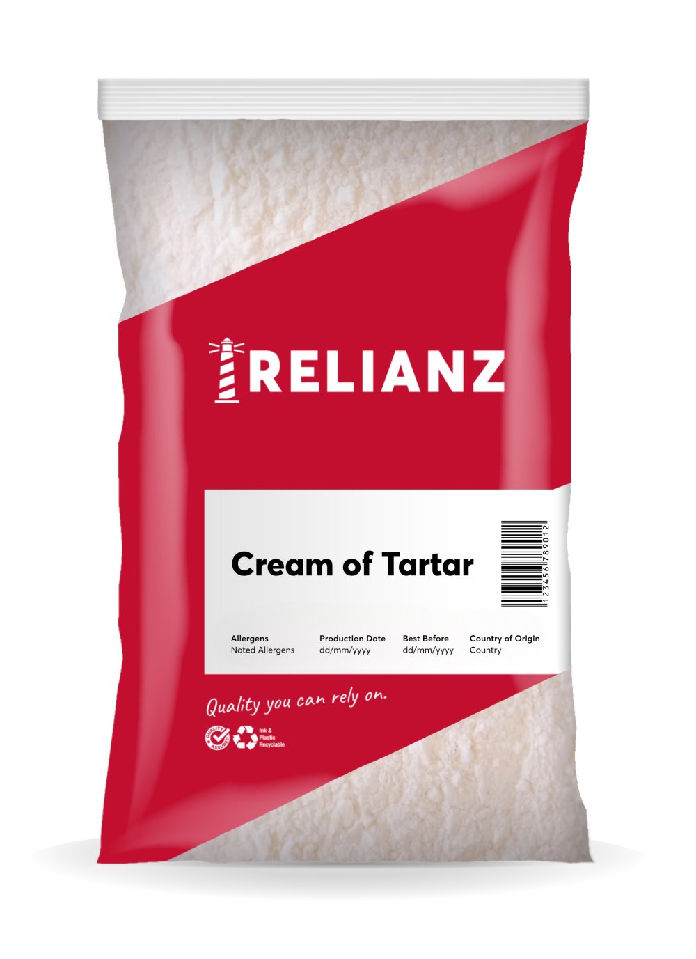 Cream Of Tartar — Raising Agents; Improvers & Yeast — RELIANZ