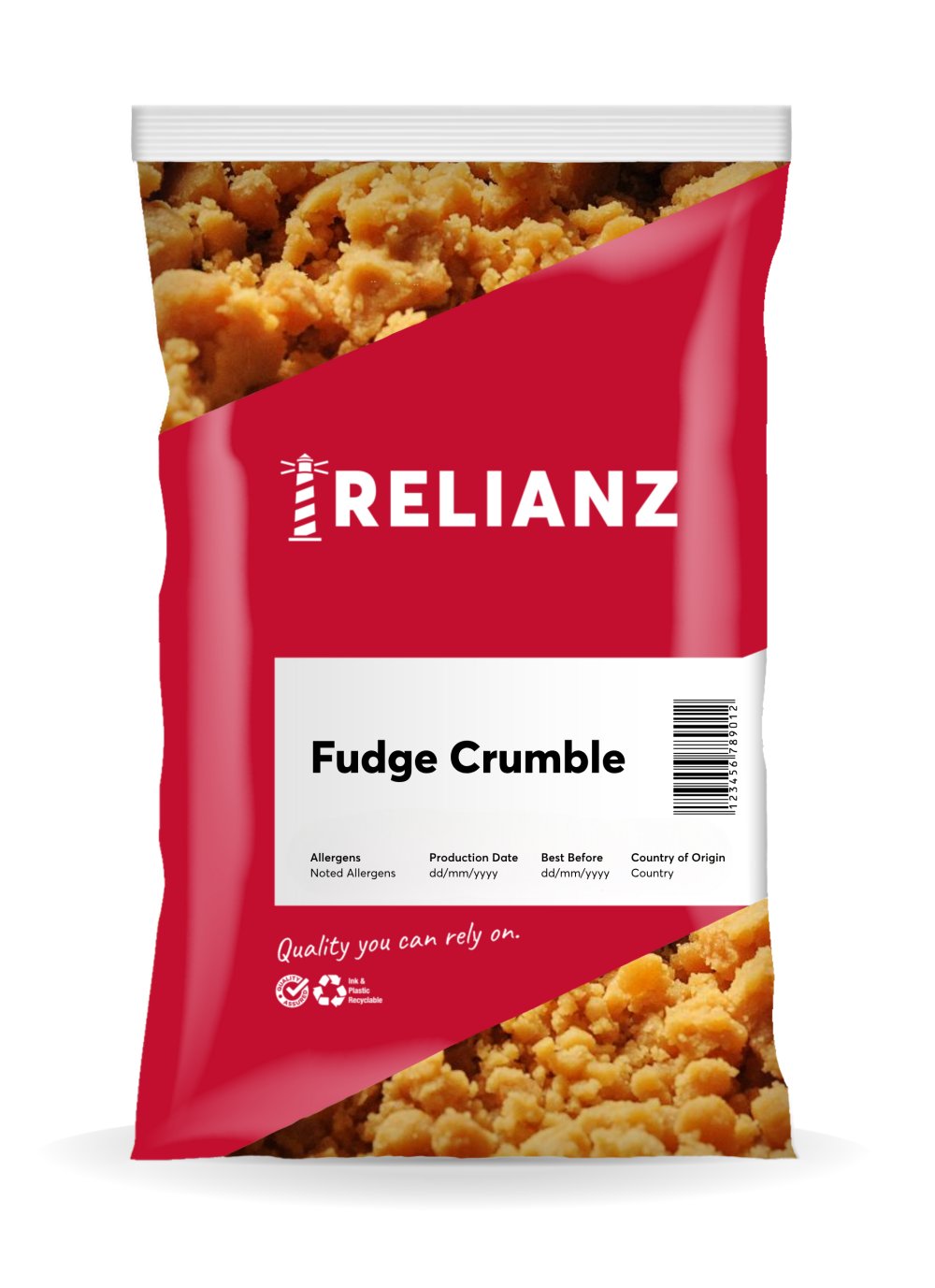 Fudge Crumble — Toppings, Icings & Fillings — RELIANZ