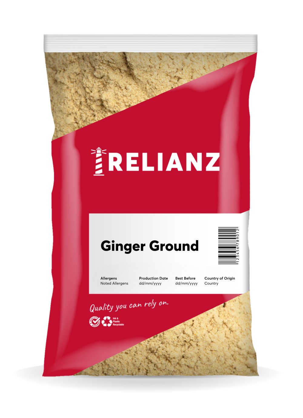 Ginger Ground 1kg Spice