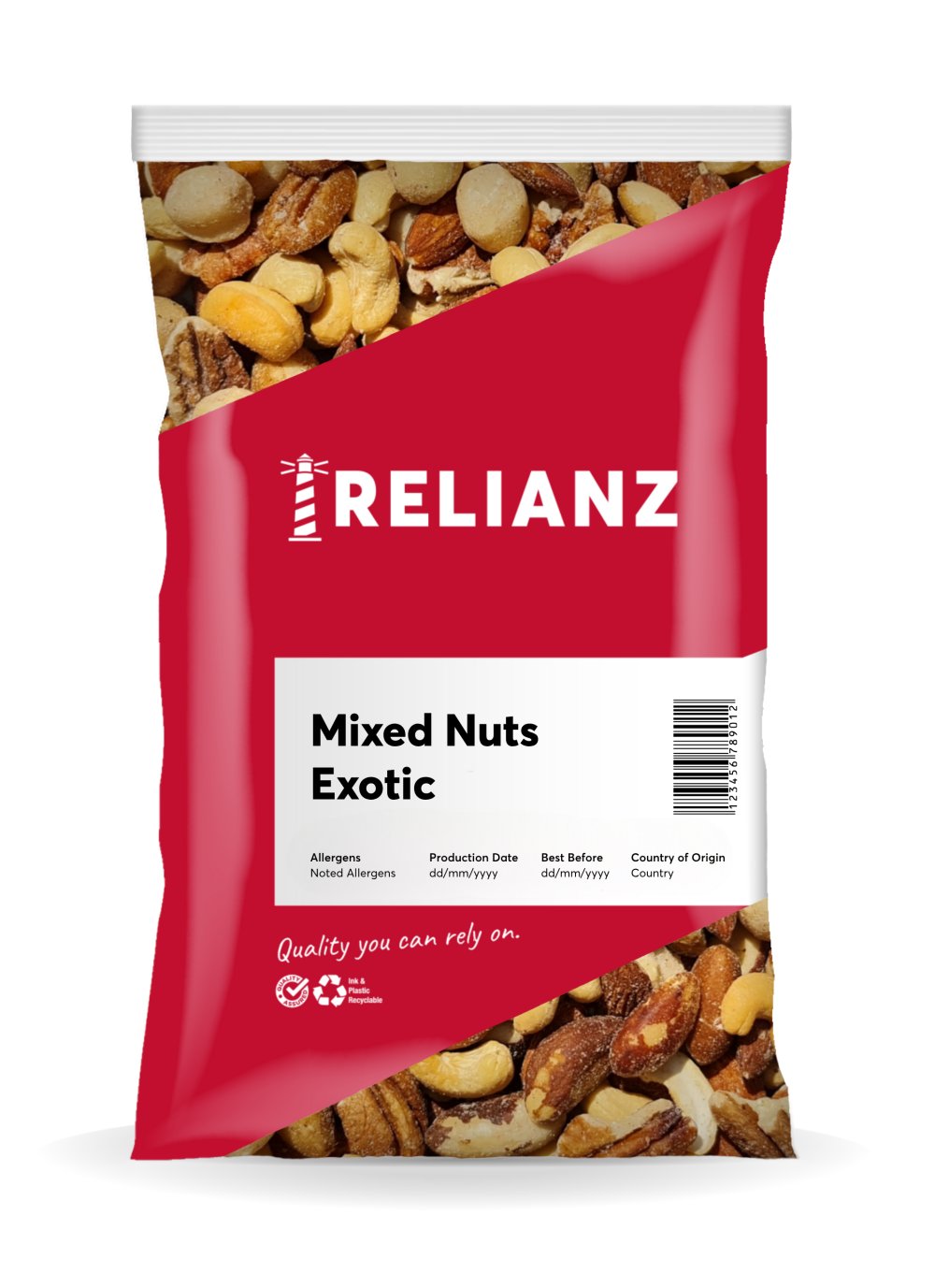 Mixed Nuts Exotic — Nut Mixes — RELIANZ