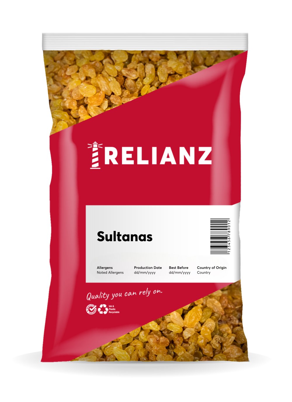 Sultanas Standard 1kg