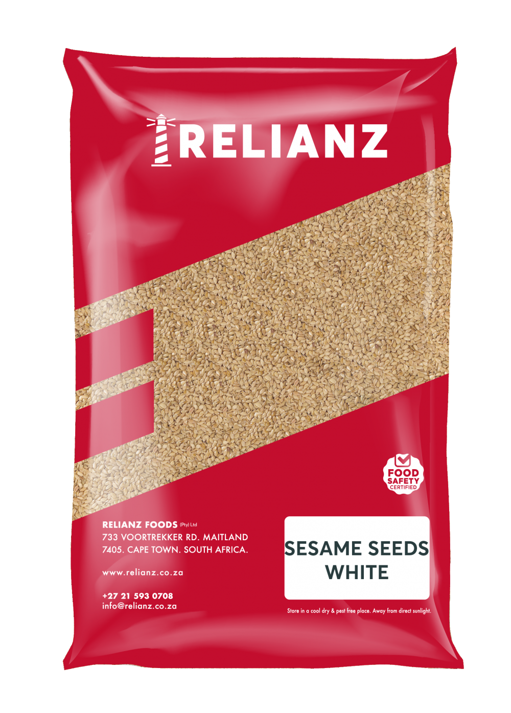 Sesame Seeds White Hulled 5kg