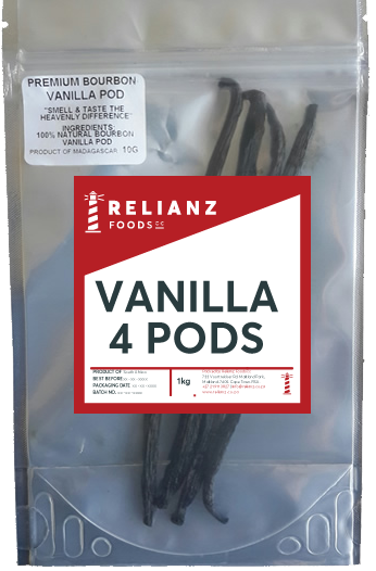 Vanilla Pods 4-PODS